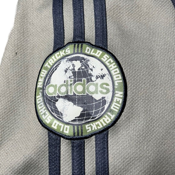Adidas Vintage #03 Logo Patch Black/Olive Long Sleeve Hoodie Mens Size 2XL - Picture 6 of 12